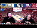 golden state warriors vs detroit pistons live play by play u0026 reactions