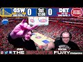 golden state warriors vs detroit pistons live play by play u0026 reactions