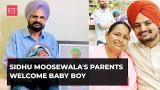 Sidhu Moosewala’s parents blessed with a baby boy; father shares first photo