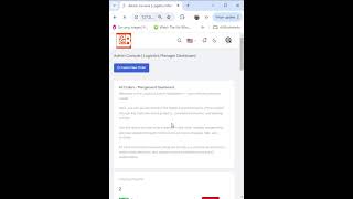 Logistics Manager Dashboard Walkthrough | Order Tracking, Bids & Shipment Management