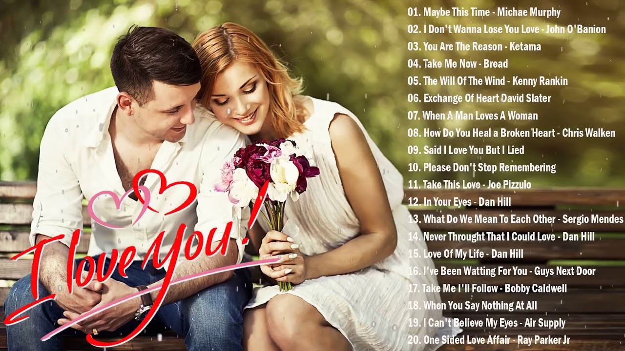 The Best Beautiful English Love Songs Collection - Greatest Old Love ...