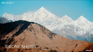 Munsiyari | Drone Footage | PITHORAGARH | Day 6 (Part 5) | Uttarakhand India, Winter Road Trip 2020