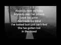 Anybody seen my baby lyrics ROLLING STONES