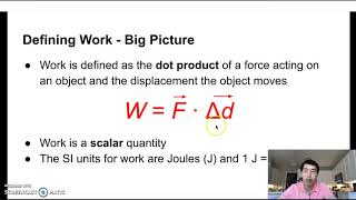 Gr11 Physics - Week 4.02 - What is Work?