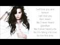 demi lovato never been hurt lyrics