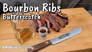 Butterscotch Bourbon Ribs