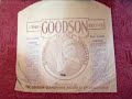 goodson flexible record rare cover u0026 blue danube skaters waltz 78 rpm