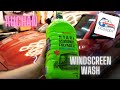 Auchan summer windscreen wash with insect remover test - EN