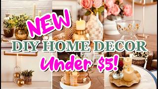 DOLLAR TREE DIY HOME DECOR IDEAS .. SUPER EASY!!