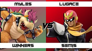 StF S3 Winners Semis - Myles (Bowser, Random) Vs. LugAce (Captain Falcon) Smash Ultimate Tournament