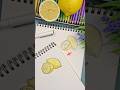 You MUST Color Your LEMONS PURPLE #art #drawingtutorial #howtodraw #drawing #tutorial
