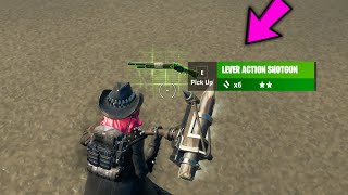 Fortnite new Lever Action Shotgun (Gameplay)
