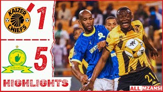 Kaizer Chiefs vs Mamelodi Sundowns Goals & Extended Highlights| Dstv Premiership 2023/24