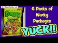 Wacky Packages Opening 6 Packs of Trading Cards ~ Series 7 from 2010 ~ Toy-Addict