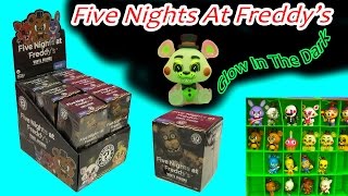 Full Box Funko Mystery Mini Blind Bag Boxes Surprise Five Nights At Freddy's Glow In The Dark