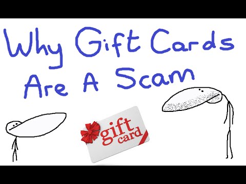 Why Gift Cards Are A Scam Youtube