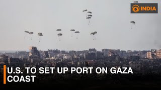 U.S. to set up port on Gaza coast & other updates | DD India Live