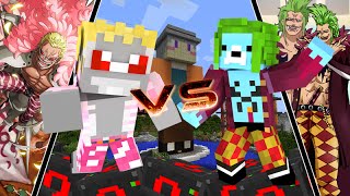 [ One Piece Lucky Block Hunger Games Doflamingo VS Bartolomeo #Metal ] Minecraft [369Ranggge]