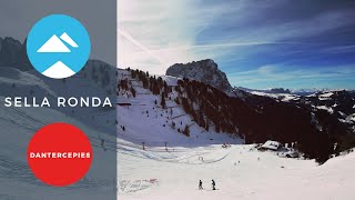 Red piste Dantercepies | Sella Ronda | Piste View