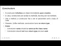 Constructors in Java