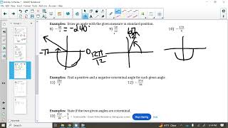 PC Activity 14 Pt. 2 - Radian Measure