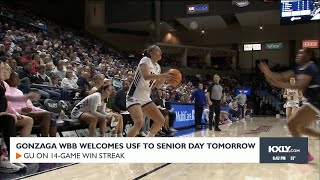 Gonzaga WBB welcomes USF to Senior Day tomorrow