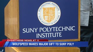 Wolfspeed Makes Major Gift to SUNY Poly