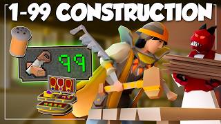 1-99 Construction Guide 2026 - NEW Methods & Exp Rates + Irons (OSRS)