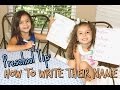 PRESCHOOL TIP - ✍🏼 HOW TO WRITE THEIR NAME - BACK TO SCHOOL PRESCHOOL TIP - ✍🏼 HOW TO WRITE THEIR NAME - BACK TO SCHOOL