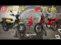 ultimate comparison yamaha pg 1 125 cc vs. honda ct 125 which retro road bike reigns supreme