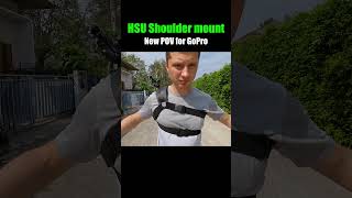 Shoulder POV mount for GoPro