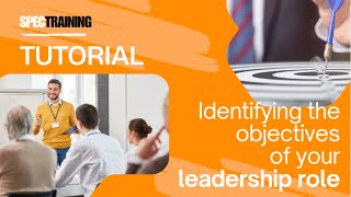 TAEPDD502 identifying the objectives and responsibilities of your leadership and mentoring role