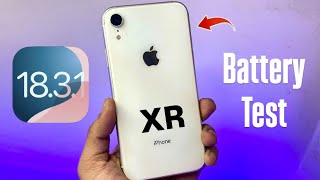 iPhone XR Battery Review on iOS 18.3.1 - iOS 18.3.1 Battery Test on iPhone XR