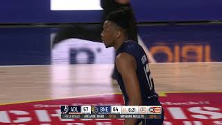 Eric Griffin with 21 Points vs. Brisbane Bullets