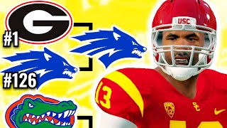 I Put 126 Teams in the College Football Playoffs