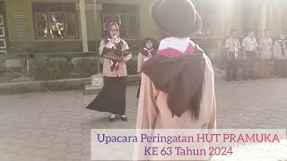 Upacara Peringatan HUT PRAMUKA ke 63