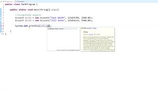 Java Programming Tutorial - 17 - Using the toString Method