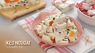 Nougat Candy - How to Make Simple, Super Delicious Nougat Candy for Tet | Cooky TV