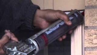 How To Caulk a Window Using Lexel