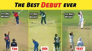 The Best Cricket Debuts ever in Cricket - By The Way