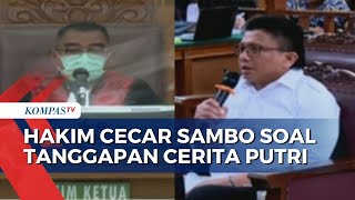 Hakim Tanya Sambo Soal Tanggapannya Usai Dengar Cerita Peristiwa di Magelang, Berikut Selengkapnya!