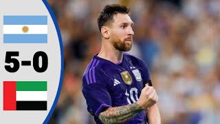 Download Mp3 Argentina vs UAE Extended Highlight and goals