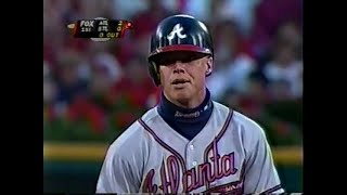 Braves rack up 14 runs on 22 hits in Game 5 of the 1996 NLCS