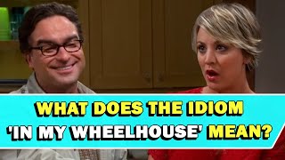 Idiom 'In My Wheelhouse' Meaning