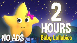 NO ADS | Mindful Stars & Moon | Calming Sensory Animation | Baby Songs 🌙✨
