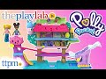 Polly Pocket Pollyville Pet Adventure Treehouse from Mattel | Play Lab