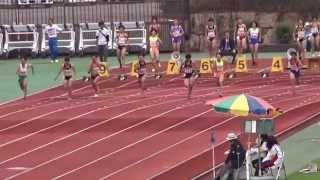 第50回京都府高等学校ジュニア陸上競技対校選手権大会　女子100ｍ準決勝1組