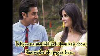 Tera hone laga hoon (lyrics)romantic song| Atif Aslam and Alisha Chinai |Ajab prem ki Ghazab Kahani