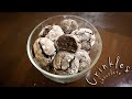 Chocolate crinkles || No talking || baking ASMR