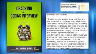 Cracking the Coding Interview: 189 Programming Questions and Solutions